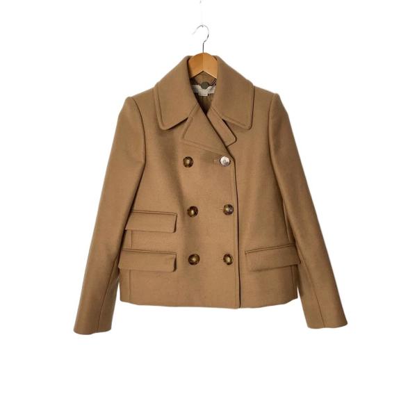 STELLAMcCARTNEY◆ピーコート/36/ウール/BEG/322872SAN80-1//