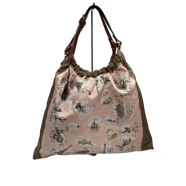 TREASURE TOPKAPI◆トートバッグ/--/総柄/汚れ有