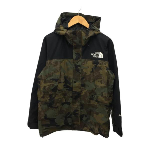 THE NORTH FACE◆マウンテンパーカ/S/ゴアテックス/カーキ/カモフラ/NP62135/...