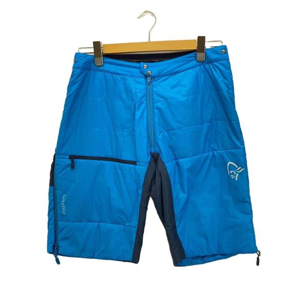 NORRONA◆ボトム/M/ナイロン/ブルー/falketind thermo40 shorts