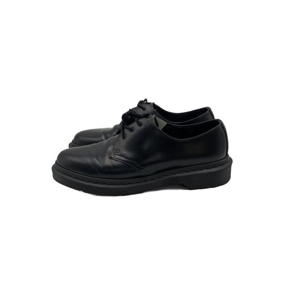 Dr.Martens◆ドレスシューズ/UK7/BLK/レザー//