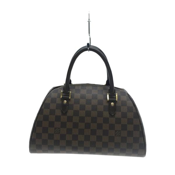 LOUIS VUITTON◆リベラMM_ダミエ・エベヌ_BRW/PVC/BRW