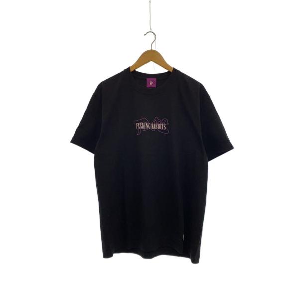 #FR2◆FXXKING RABBITS/Tシャツ/L/コットン/BLK