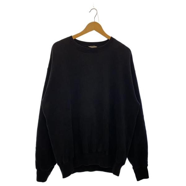 AURALEE◆23AW/SMOOTH SOFT SWEAT P/O/スウェット/5/コットン/BL...