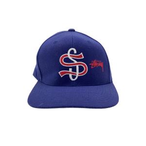 STUSSY◆キャップ/--/NVY/無地/メンズ/1311065//