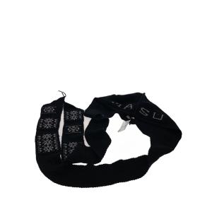 MASU◆21AW/knit hood/マフラー/--/BLK/無地/メンズ/ニット
