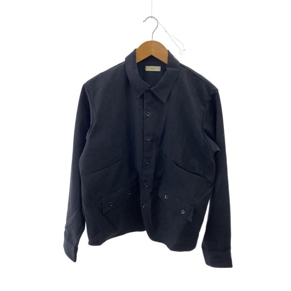 STEAF◆24AW/MIX RADIANCE SHIRTS/M/ウール/GRY/S24AW-SH0...