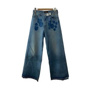 MASU◆25ss/EMBLEM BAGGY JEANS/46/コットン/IDG/B25K6PT003//
