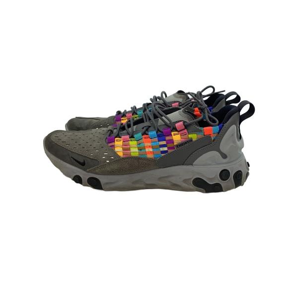 NIKE◆REACT SERTU_リアクトセルトゥ/27.5cm/GRY