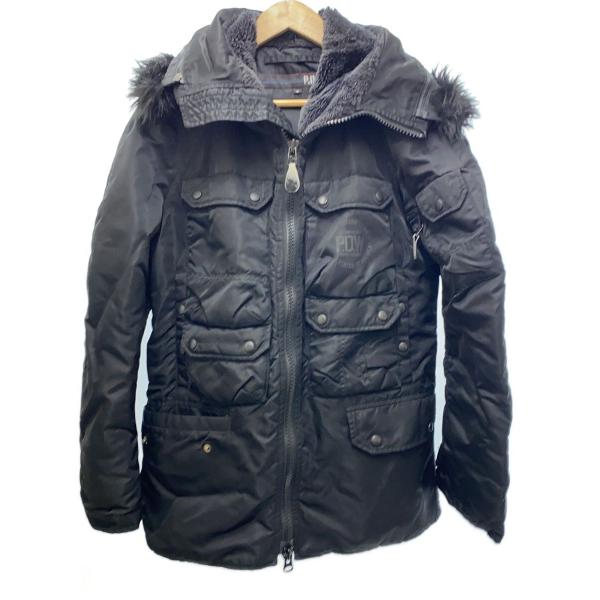 P.D.W◆フライトジャケット/--/ナイロン/BLK