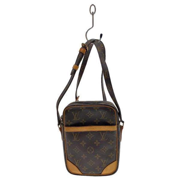 LOUIS VUITTON◆2)ダヌーブ_モノグラム・キャンバス_BRW/PVC/BRW/総柄/スト...