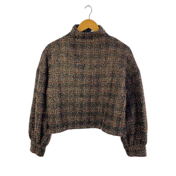 AMERI◆トップス/--/ツイード/BRW/027240990