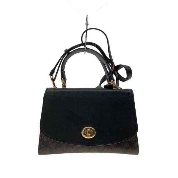 COACH◆ティリートップハンドルサッチェル/2WAYショルダーバッグ/--/BRW/F76620