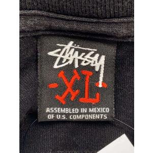 STUSSY◆Tシャツ/XL/コットン/BLK...の詳細画像2