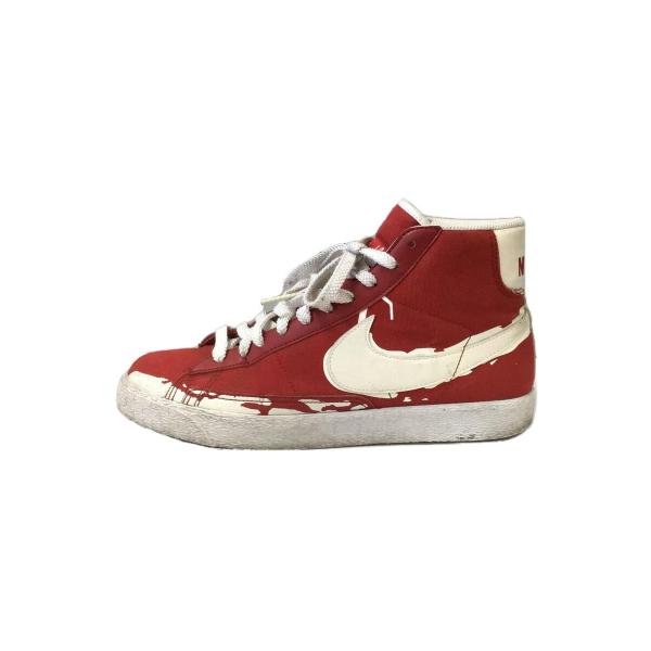 NIKE◆BLAZER HIGH/ブレーザーハイ/レッド/316664-612/27cm/RED