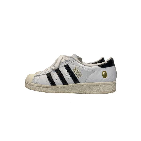 adidas◆ローカットスニーカー/27cm/WHT/PVC/JR2701