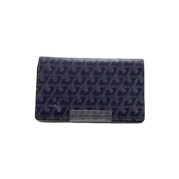 GOYARD◆長財布/--/GRY/総柄/メンズ