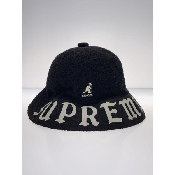 Supreme◆バケットハット/XL/アクリル/BLK/メンズ/H50SS20