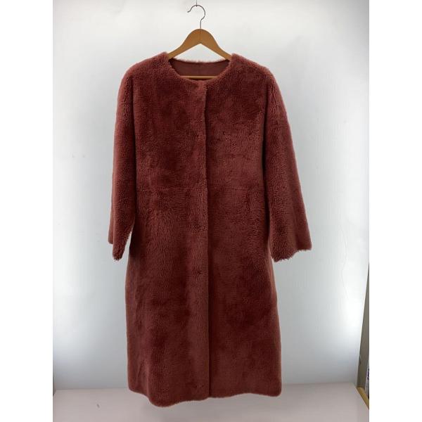 AMERI◆コート/--/ポリエステル/PNK/無地/0181730970