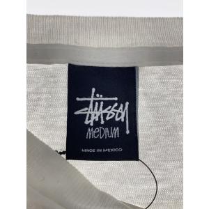 STUSSY◆Tシャツ/M/コットン/WHT/...の詳細画像2