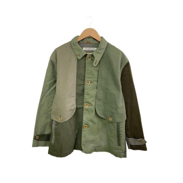 FUNSET OF ART◆ジャケット/L/コットン/GRN