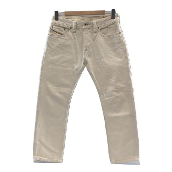 DIESEL◆THANAZ SLIM-SKINNY/スキニーパンツ/SIZE:31/コットン/ホワイ...