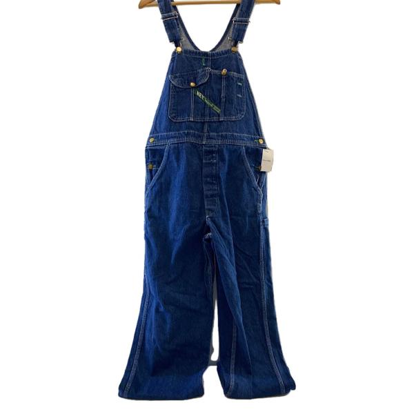 KEY◆70〜90s Vintage USA製 デニムオーバーオール/32/IDG