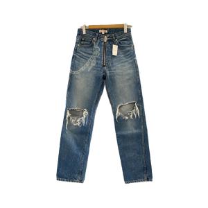 MASU◆TIGHT FIT DAMAGED JEANS (WALLET CHAIN) /44/IDG/MVFW-PT1522//
