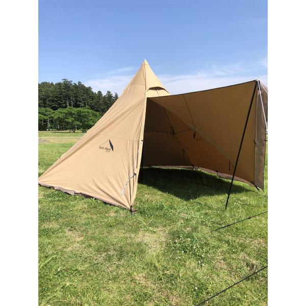 tent-Mark DESINGNS◆テント/ワンポール/キャメル/TM-200180/サーカスTC...