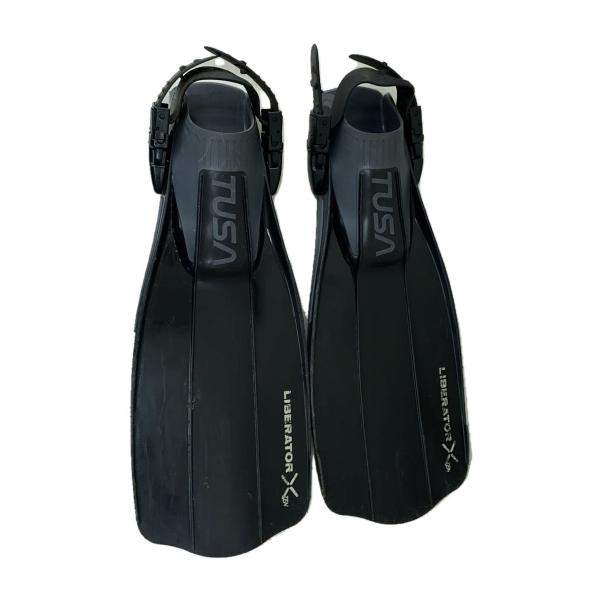 TUSA◆マリンスポーツその他/フィン/LIBERTOR X TEN/S/ブラック
