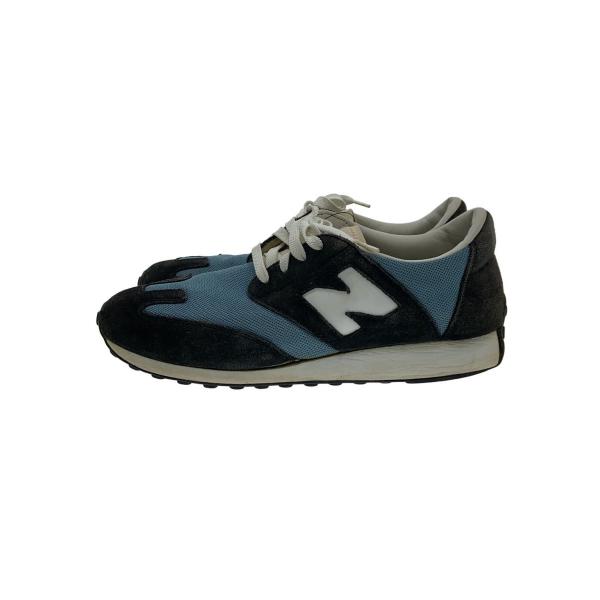 NEW BALANCE◆ローカットスニーカー/27.5cm/BLU/スウェード/CM355WG//