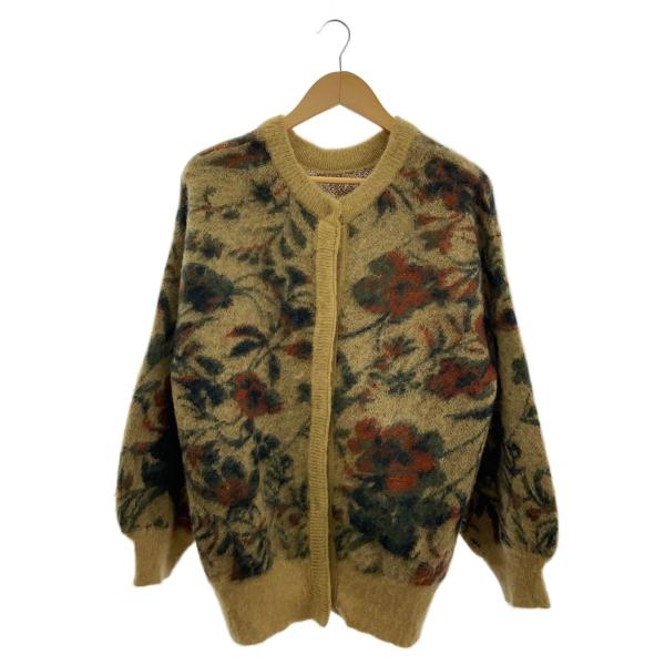 AMERI◆21AW/3WAY NOSTALGIC RUG KNIT//カーディガンFREE/ナイロ...