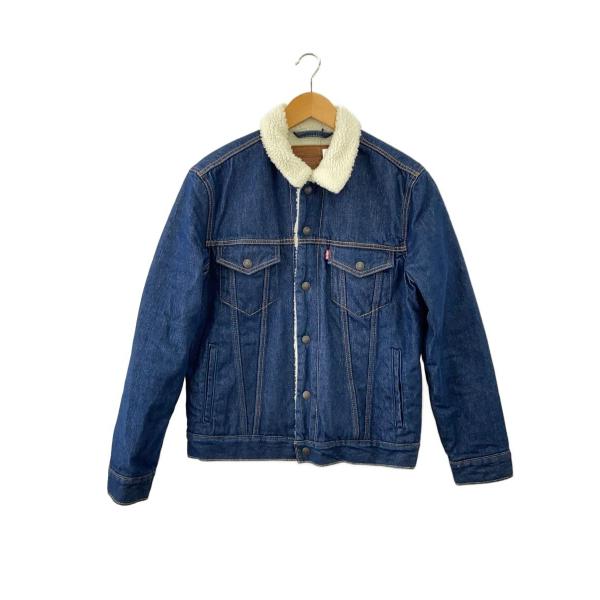 LEVI’S PREMIUM◆ボアデニムジャケット/S/コットン/IDG/PC9-16365-008...