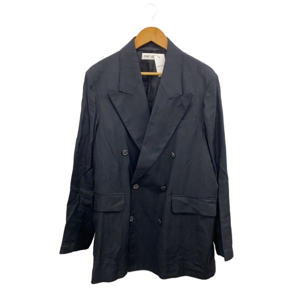 OUR LEGACY◆SHARP DB BLAZER/テーラードジャケット/48/--/BLK/M4...