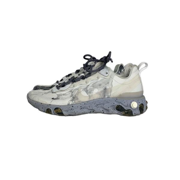 NIKE◆REACT ELEMENT 55/リアクト エレメント 55/ホワイト/CJ3312-00...