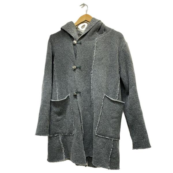 RESOUND CLOTHING◆コート/1/ウール/GRY/RC5-JK-004