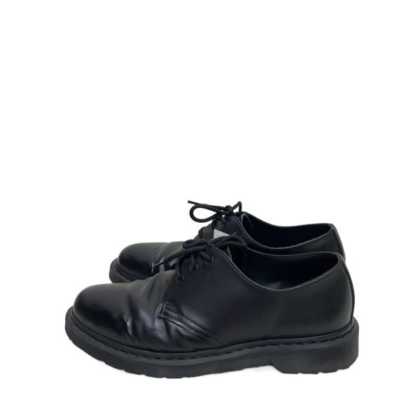 Dr.Martens◆ドレスシューズ/UK10/BLK/レザー/AW006/ブラックステッチ/ブラッ...