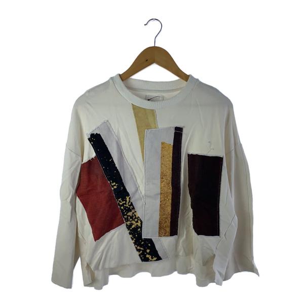 AMERI◆ニット・セーター(厚手)/FREE/レーヨン/WHT/01920320200//