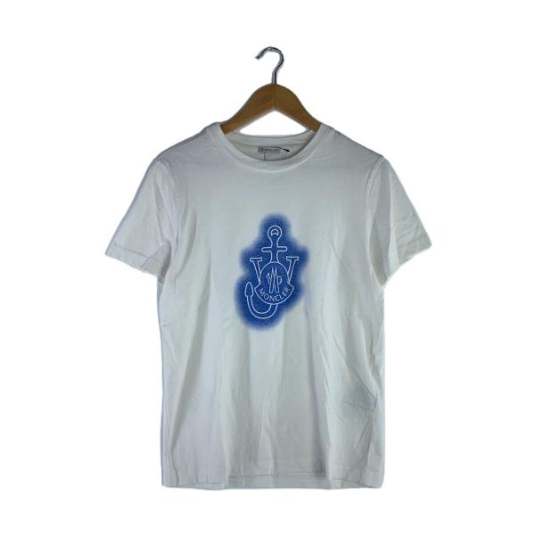 MONCLER◆×JW ANDERSON/Tシャツ/S/コットン/WHT/H209E8C00005 ...
