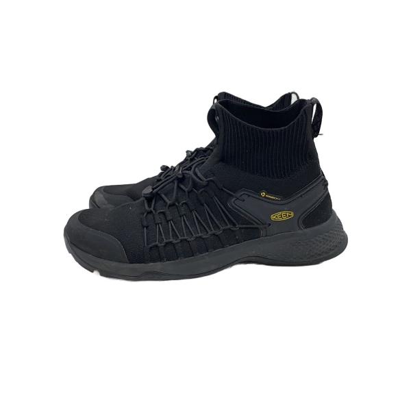 KEEN◆EXPLORE UNEEK MID/ハイカットスニーカー/28cm/BLK/1021801