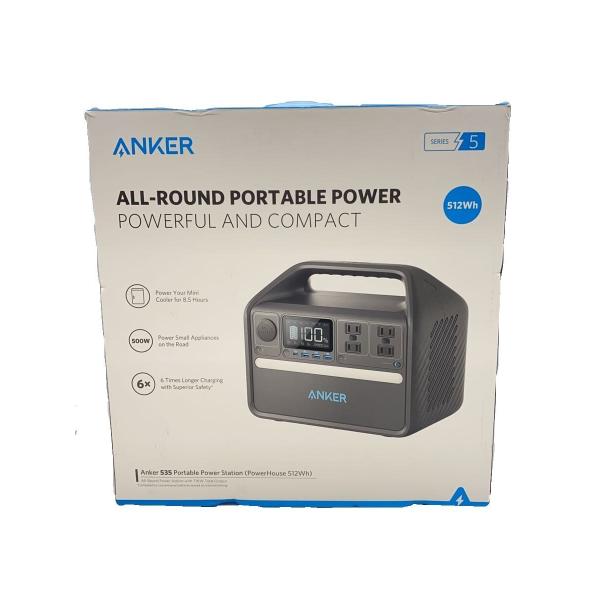 ANKER◆ポータブル電源 535 Portable Power Station A1751511