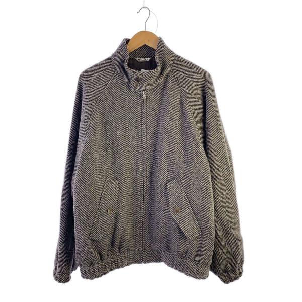 AURALEE◆ブルゾン/5/ウール/A24AB03LS/LAMA SHETLAND WOOL TW...