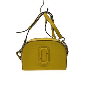 MARC JACOBS◆SHUTTER SMALL CAMERA BAG/ショルダーバッグ/牛革/YLW/無地/M0009474