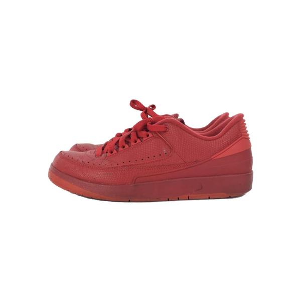 NIKE◆AIR JORDAN 2 RETRO LOW/エアジョーダンレトロロー/レッド/83281...