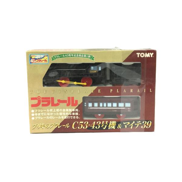 TAKARA TOMY◆ミニカー/BLK/プラレール/C53-43号機＆マイテ39