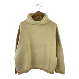 Porter Classic◆WOOL HIGH-NECK PULLOVER/スウェット/XL/コットン/BEG