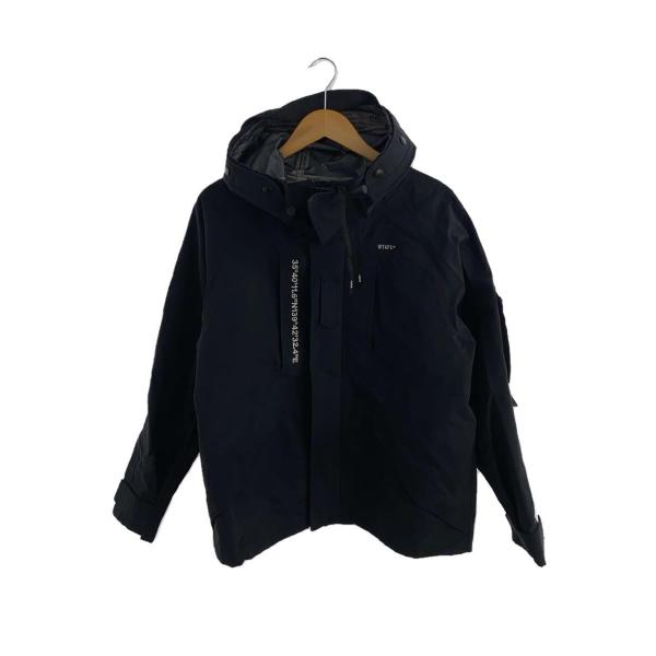WTAPS◆19AW/SHERPA JACKET/マウンテンパーカ/1/ナイロン/BLK/192BR...
