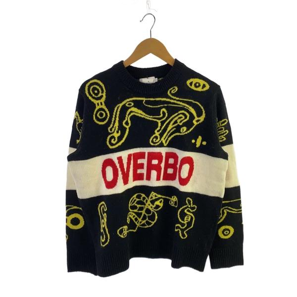CHARLES JEFFREY LOVERBOY◆ニット・セーター(厚手)/M/羊革/マルチカラー