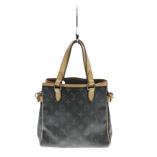 LOUIS VUITTON◆M51156/バティニョール_モノグラム_BRW/PVC/BRW/茶/