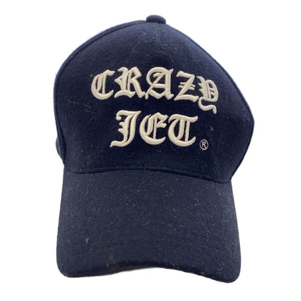 CRAZY JET/キャップ/FREE/ウール/BLK/メンズ
